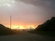 Camping Medano 40. Amanecer.