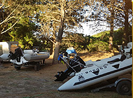 Camping Medano 40. Playa. Pesca. Embarcaciones.